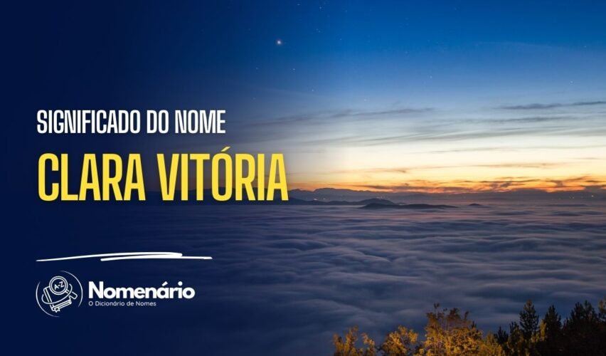 significado do nome clara vitória