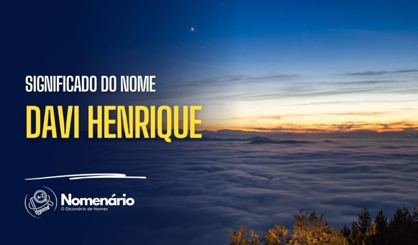 significado do nome davi henrique