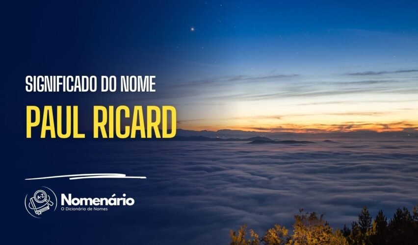 significado do nome paul ricard