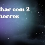 Sonhar com 2 cachorros