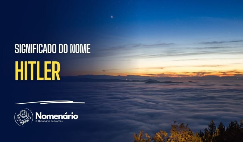 significado do nome hitler