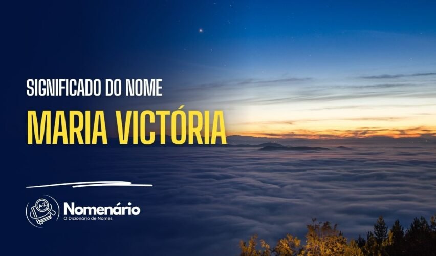 significado do nome maria victória