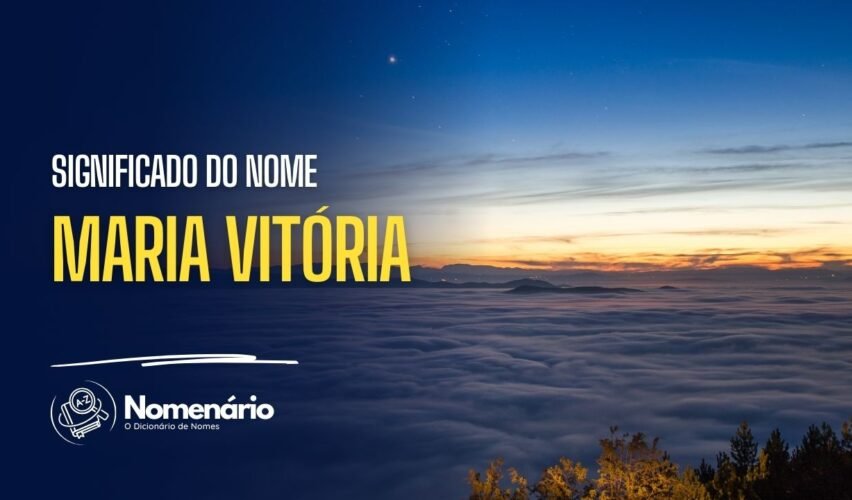 significado do nome maria vitória