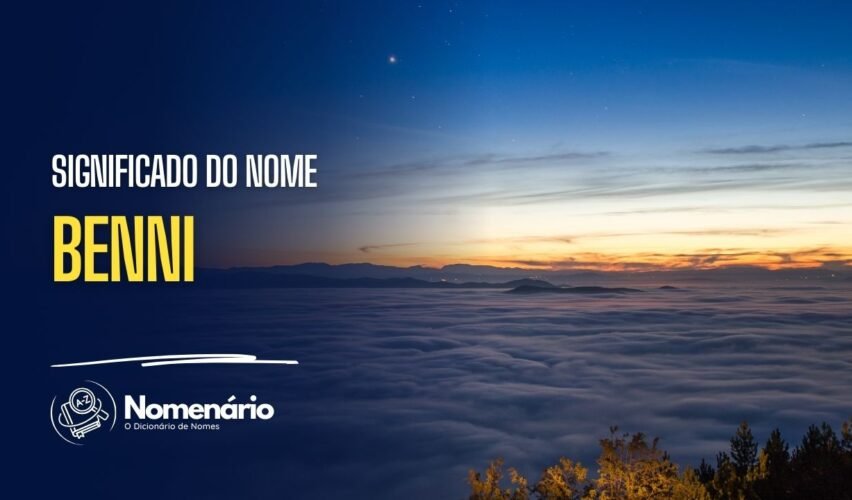 significado do nome benni