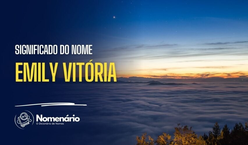 significado do nome emily vitória