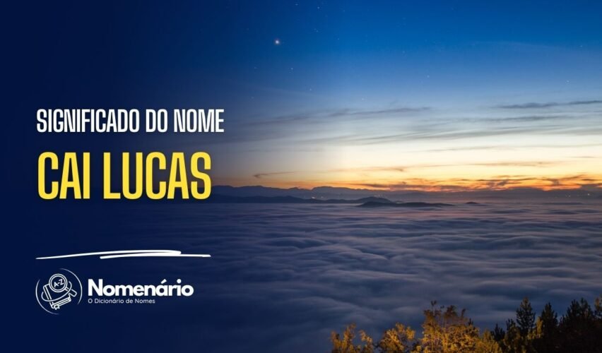 significado do nome cai lucas