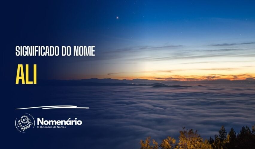 significado do nome ali