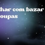 Sonhar com bazar de roupas