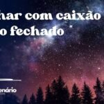 Sonhar com caixão preto fechado