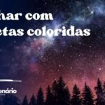 Sonhar com canetas coloridas