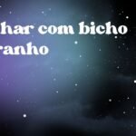 Sonhar com bicho estranho