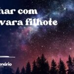 Sonhar com capivara filhote