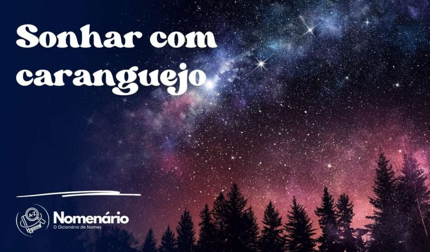 Sonhar com caranguejo