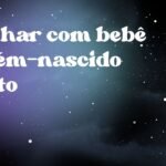 Sonhar com bebê recém-nascido preto