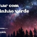 Sonhar com caminhão verde