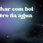 Sonhar com boi dentro da água