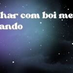 Sonhar com boi me pegando