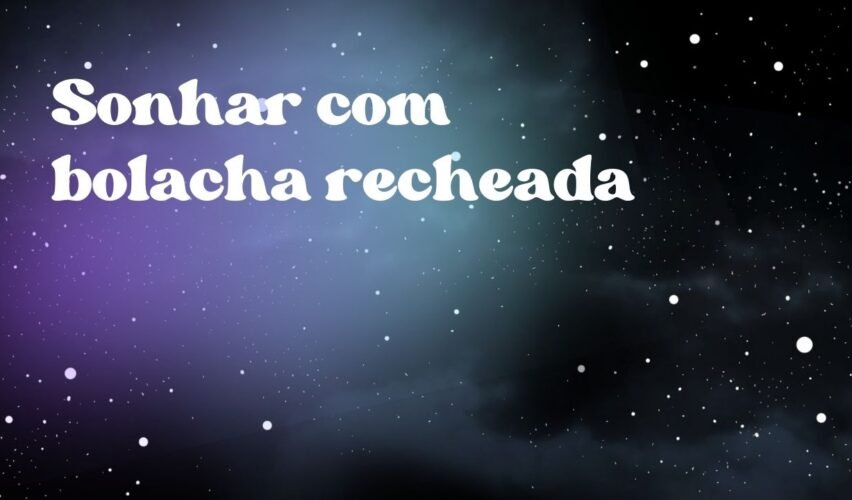 Sonhar com bolacha recheada
