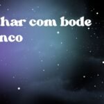 Sonhar com bode branco