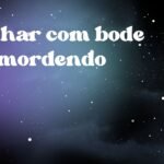 Sonhar com bode me mordendo