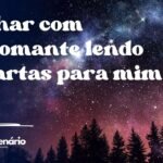 Sonhar com cartomante lendo as cartas para mim