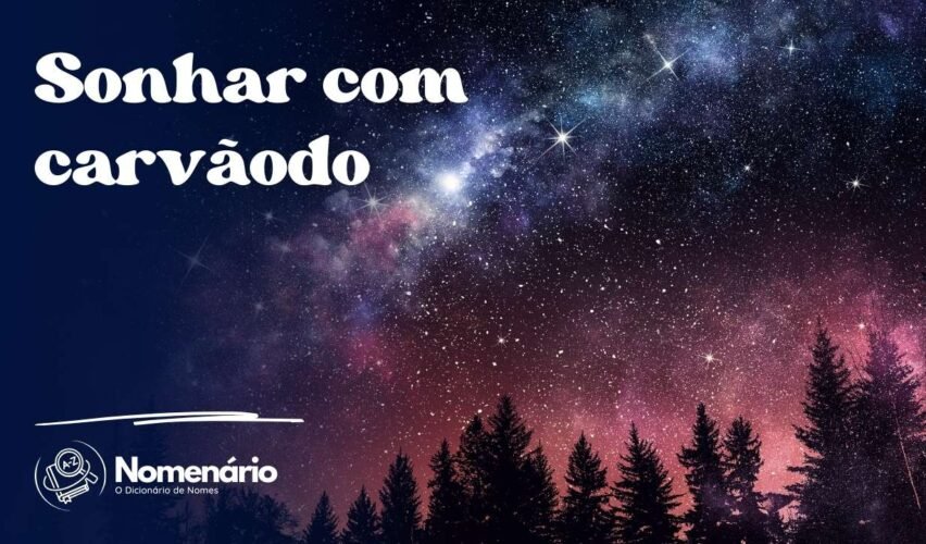 Sonhar com carvãodo