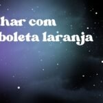 Sonhar com borboleta laranja