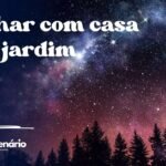 Sonhar com casa com jardim