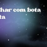 Sonhar com bota preta