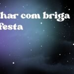 Sonhar com briga em festa