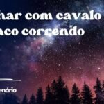 Sonhar com cavalo branco correndo