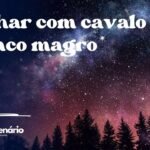 Sonhar com cavalo branco magro