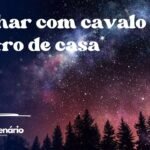 Sonhar com cavalo dentro de casa