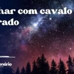 Sonhar com cavalo dourado