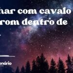 Sonhar com cavalo marrom dentro de casa