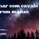 Sonhar com cavalo marrom manso