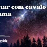 Sonhar com cavalo na lama