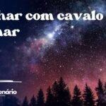 Sonhar com cavalo no mar