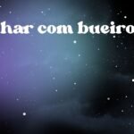 Sonhar com bueiro que