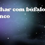 Sonhar com búfalo branco