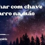 Sonhar com chave de carro na mão