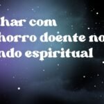 Sonhar com cachorro doente no mundo espiritual