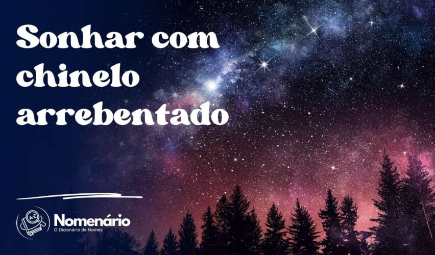 Sonhar com chinelo arrebentado