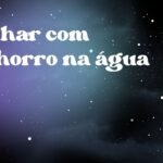 Sonhar com cachorro na água