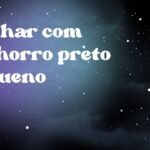 Sonhar com cachorro preto pequeno