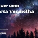 Sonhar com coberta vermelha
