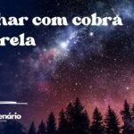 Sonhar com cobra amarela