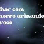 Sonhar com cachorro urinando em você