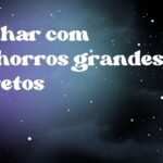 Sonhar com cachorros grandes e pretos
