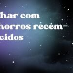 Sonhar com cachorros recém-nascidos